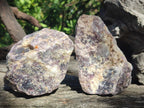 Natural Lepidolite Cobbed Specimens x 12 From Zimbabwe