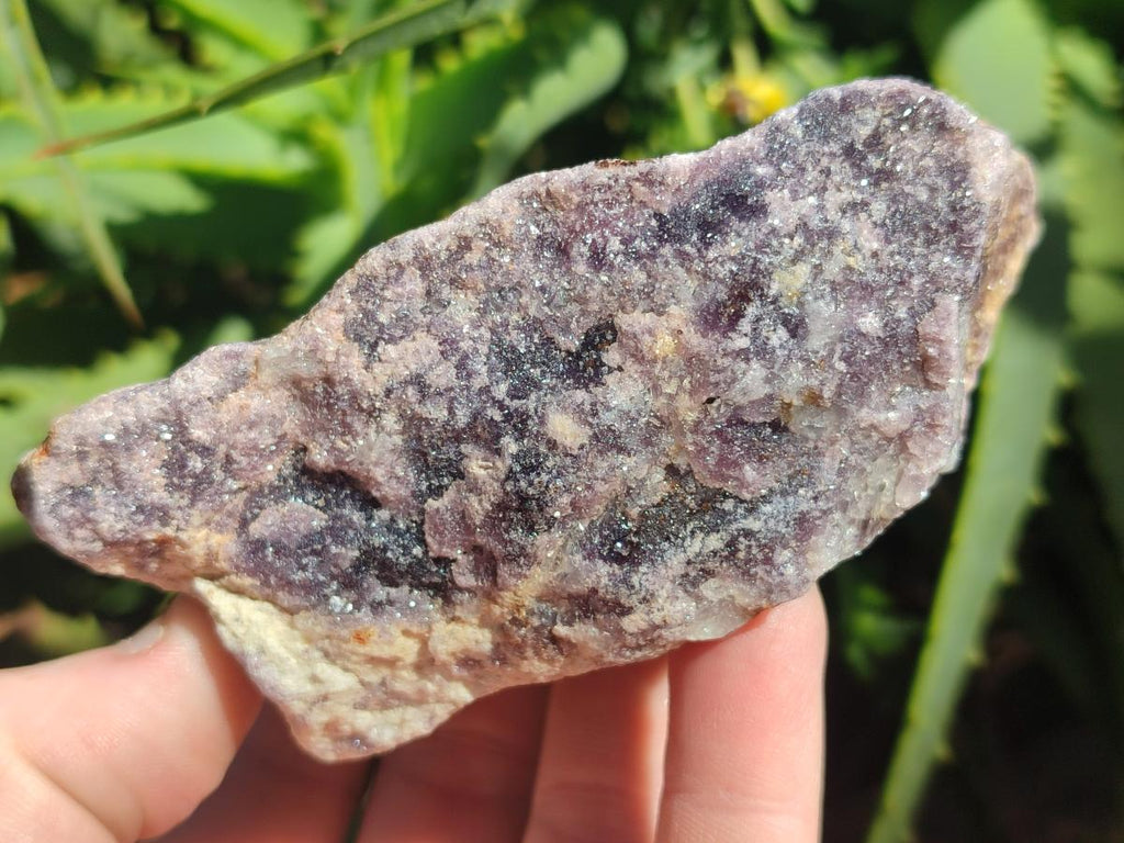 Natural Lepidolite Cobbed Specimens x 12 From Zimbabwe