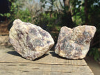 Natural Lepidolite Cobbed Specimens x 12 From Zimbabwe