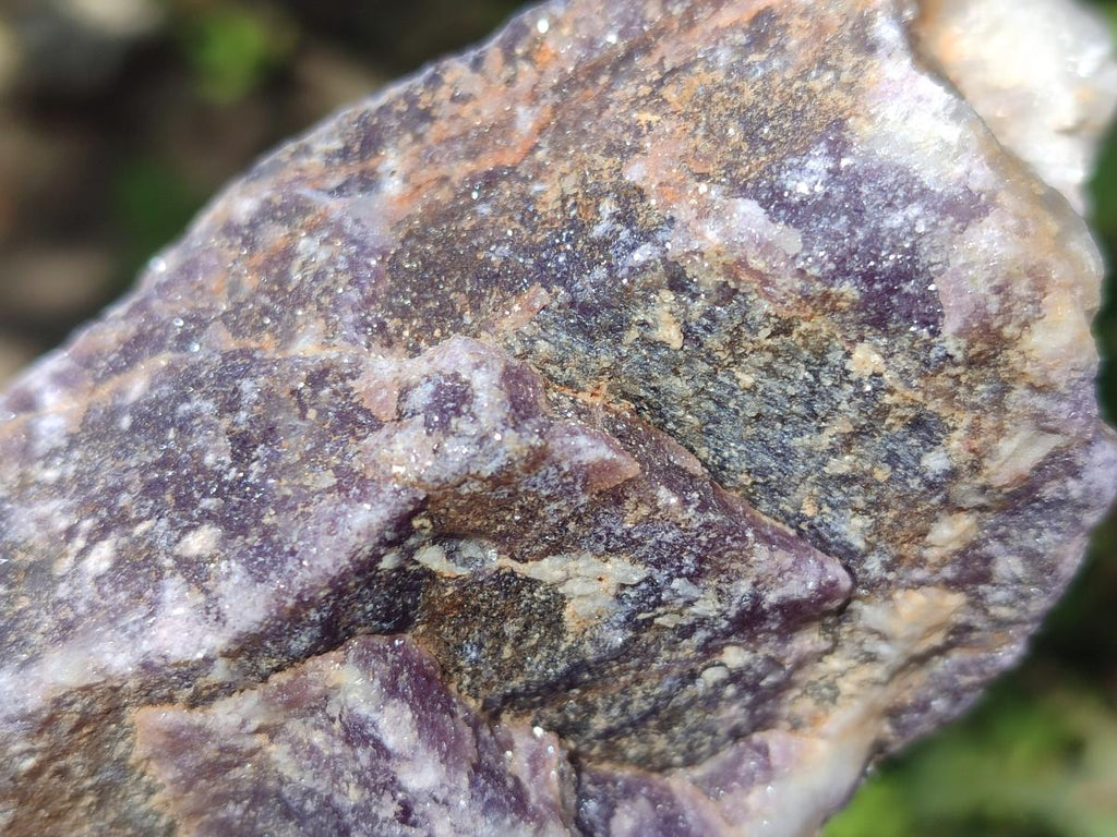 Natural Lepidolite Cobbed Specimens x 12 From Zimbabwe