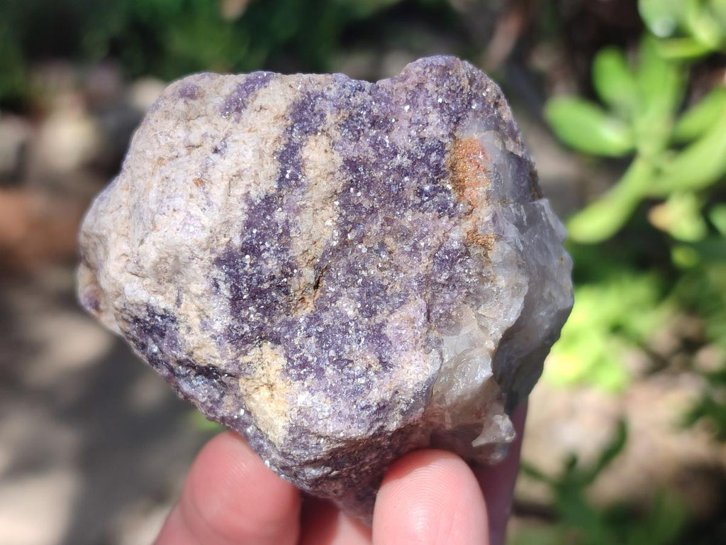 Natural Lepidolite Cobbed Specimens x 12 From Zimbabwe
