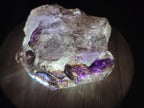 Natural Smokey Window Amethyst Crystals x 24 From Chiredzi, Zimbabwe