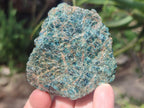 Natural Blue Apatite Cobbed Specimens x 24 From Betroka, Madagascar