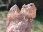 Natural Cascading Citrine Quartz Clusters x 2 From Luena, Congo