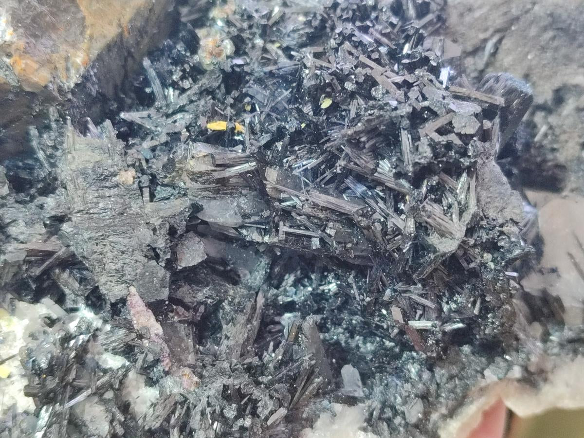 Natural Large Smokey Quartz Cluster with Terminated Black Tourmaline x 1 From Erongo, Namibia