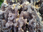 Natural XL Smokey Fluorite Floater Specimen with Yellow Muscovite Mica x 1 From Erongo, Namibia