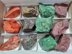 Natural Mix of Mineral Specimens x 12 From Southern Africa