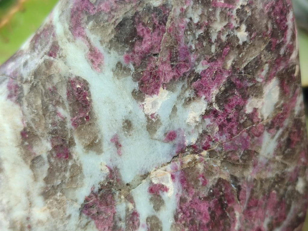 Polished Large Rubellite Pink Tourmaline Standing Display Piece x 1 From Ambatondrazaka, Madagascar
