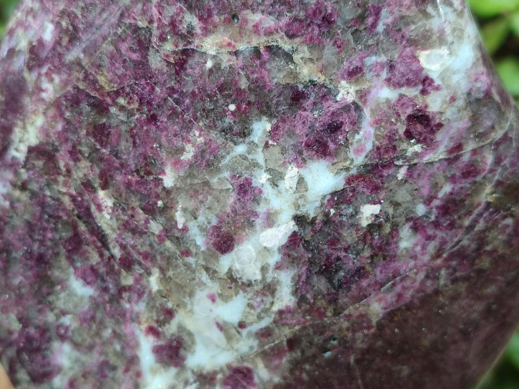 Polished Large Rubellite Pink Tourmaline Standing Display Piece x 1 From Ambatondrazaka, Madagascar