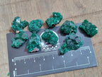 Natural Mini Dioptase Specimens on Dolomite Matrix x 70 From Tantara Mine, Congo