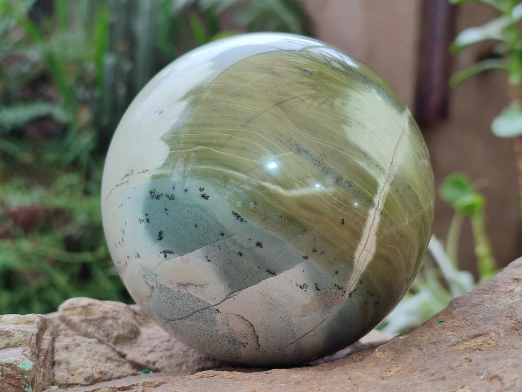 Polished Mix of Multi Mineral Spheres x 2 From South Africa