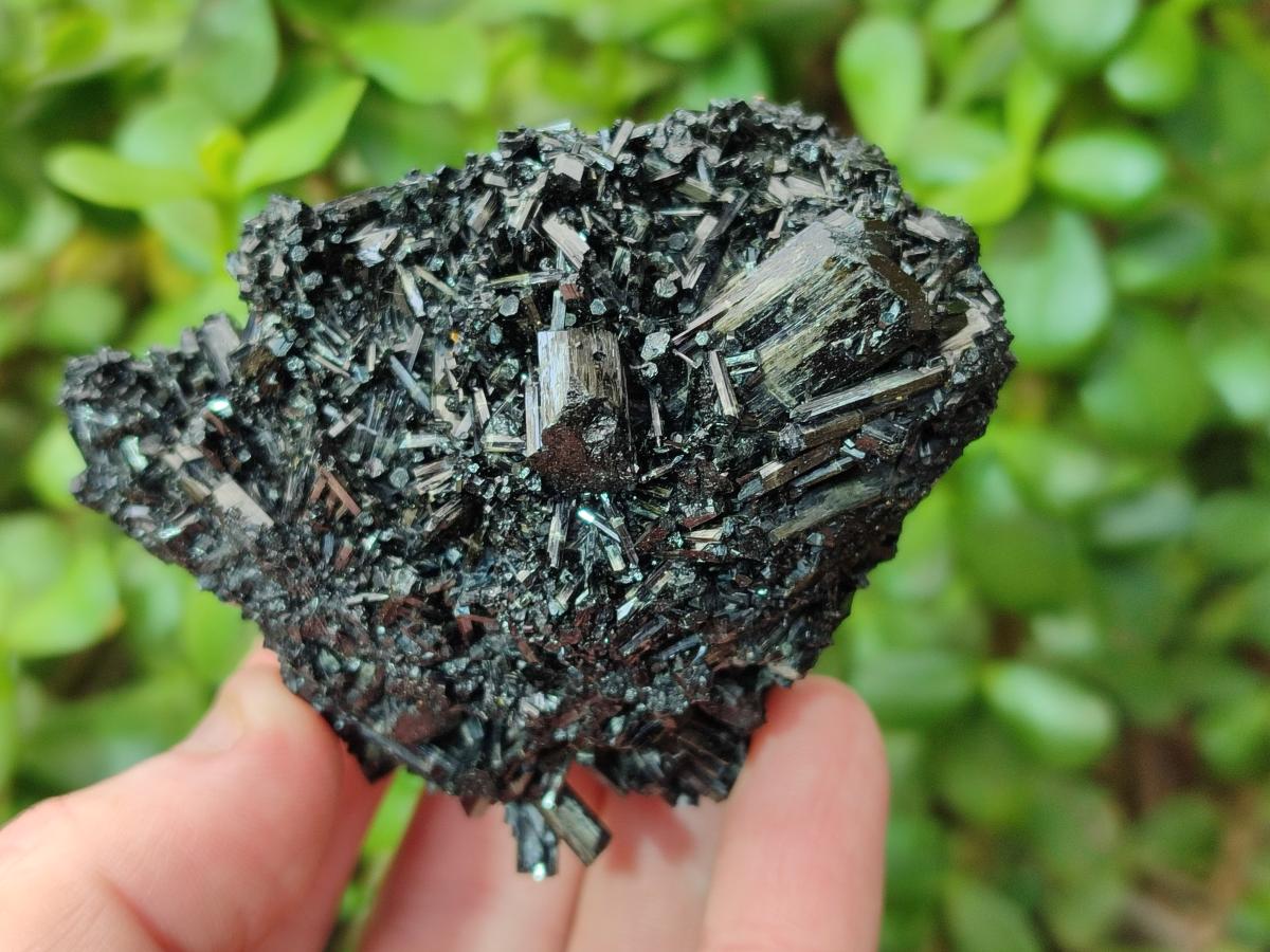 Natural Schorl Black Tourmaline with Associated Minerals x 8 From Erongo, Namibia