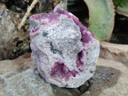 Natural Cabinet Size Spherocobaltite Specimens x 2 From Musonoi Mine, Congo