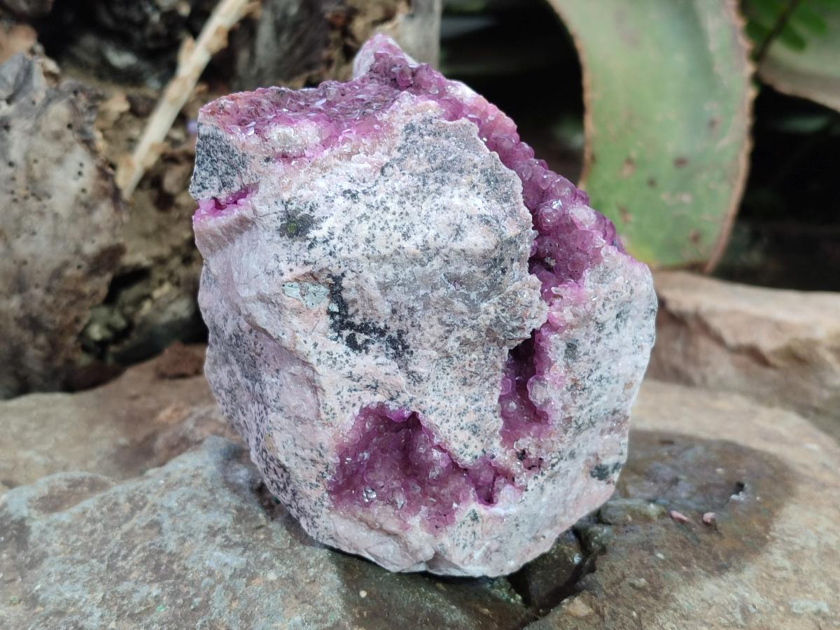 Natural Cabinet Size Spherocobaltite Specimens x 2 From Musonoi Mine, Congo