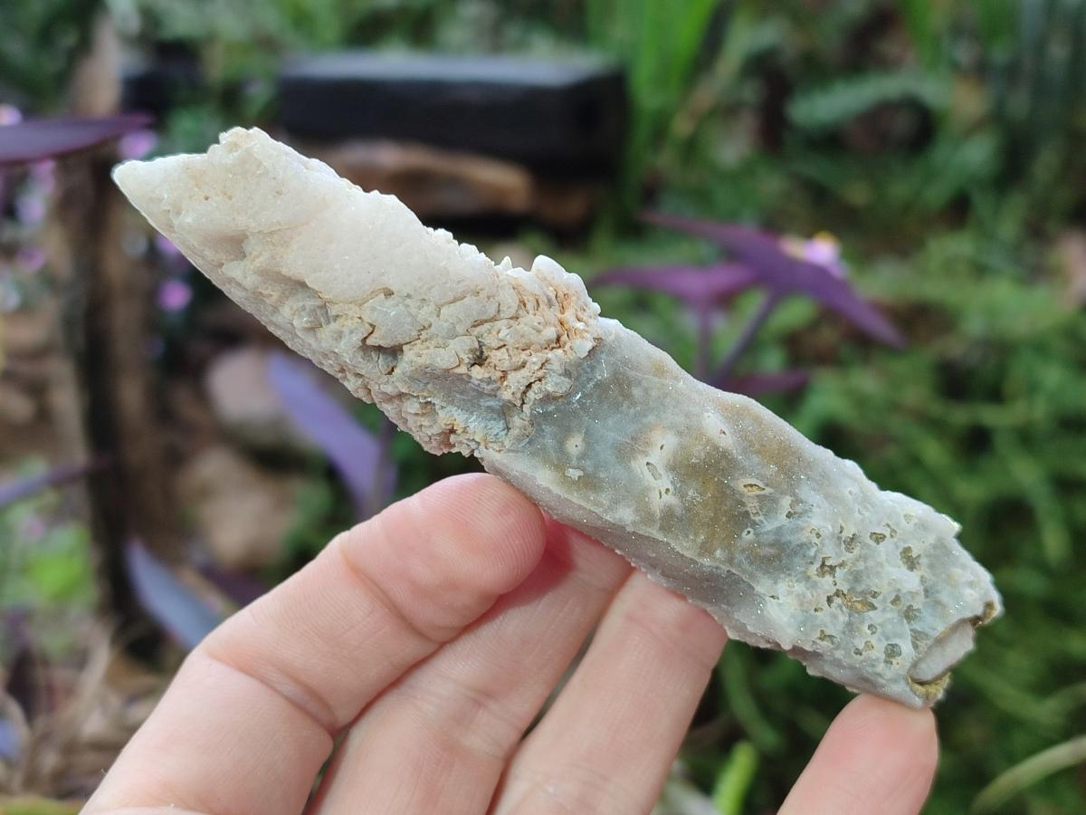 Natural Spearhead Calcite Crystal Specimens x 12 From Albert's Mountain, Lesotho