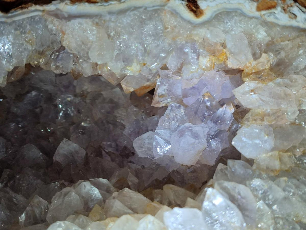 Natural XL Agate Amethyst Geode x 1 From Maintirano, Madagascar - Toprock Gemstones and Minerals 