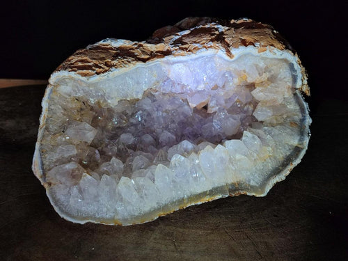 Natural XL Agate Amethyst Geode x 1 From Maintirano, Madagascar - Toprock Gemstones and Minerals 