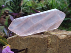 Polished Double Terminated Gemmy Rose Quartz Crystals x 4 From Madagascar - Toprock Gemstones and Minerals 