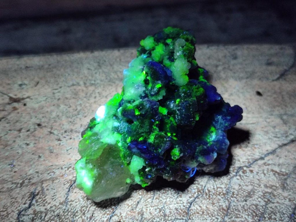 Natural Mix of Fluorite Specimens x 26 From Namibia - Toprock Gemstones and Minerals 