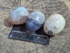 Polished Shashe River Agate Eggs x 12 From Shashe River, Zimbabwe - Toprock Gemstones and Minerals 