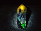 Natural Large Smokey Quartz Crystals with Black Tourmaline and Hyalite Opal x 3 From Erongo, Namibia - Toprock Gemstones and Minerals 