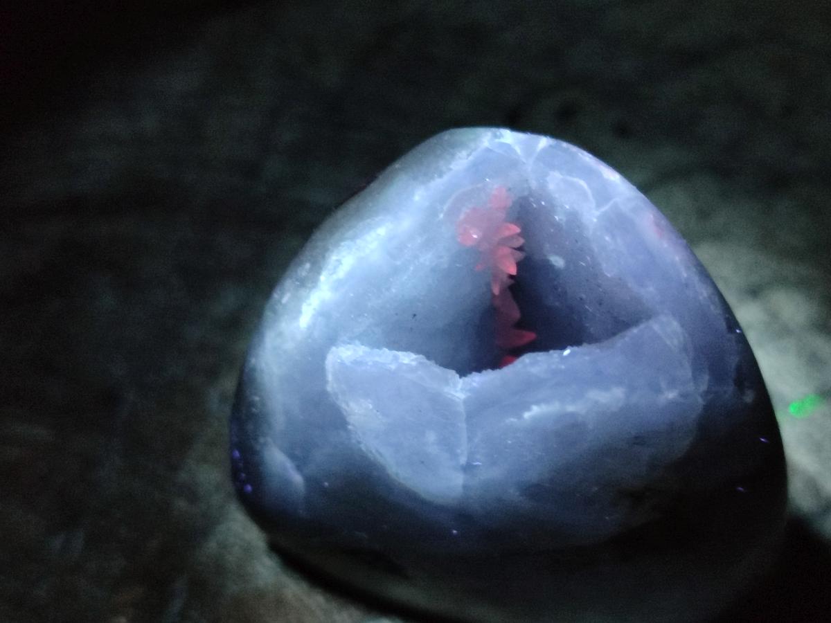 Polished and Natural Blue Lace Agate Standing Display Pieces x 12 From Nsanje, Malawi - Toprock Gemstones and Minerals 