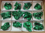 Natural Silky Malachite Specimens x 12 From Kasompe, Congo - Toprock Gemstones and Minerals 