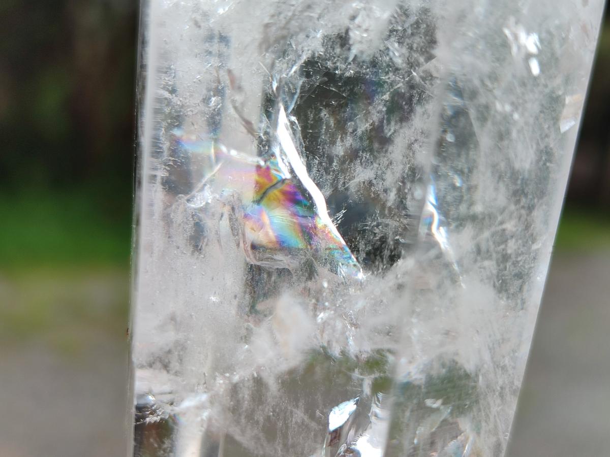 Polished Clear and Smokey Quartz Crystals x 6 From Madagascar - Toprock Gemstones and Minerals 