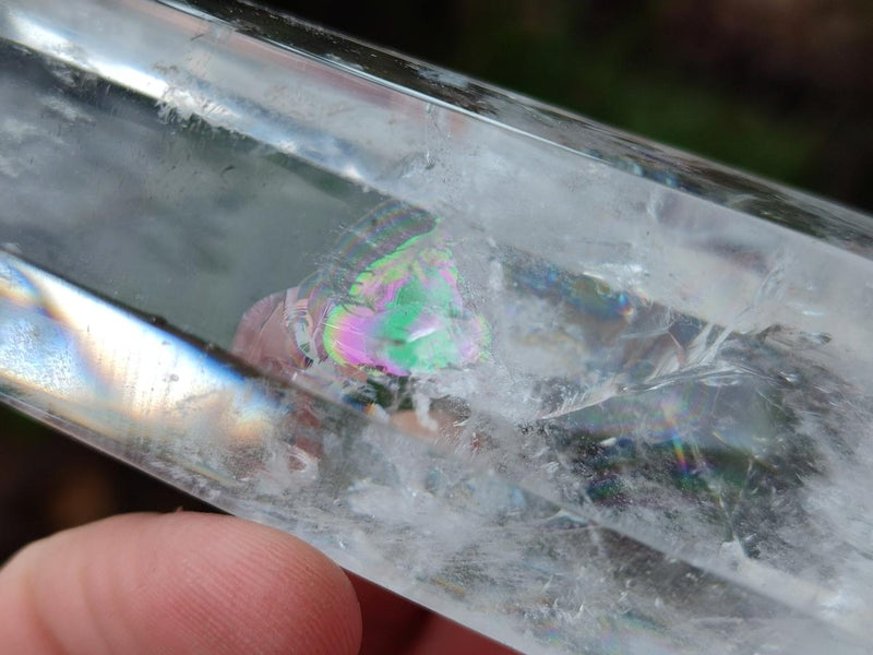 Polished Clear and Smokey Quartz Crystals x 6 From Madagascar - Toprock Gemstones and Minerals 