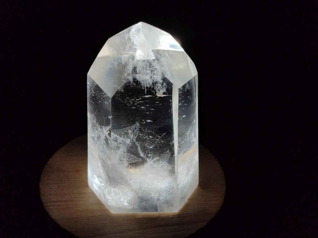 Polished Clear and Smokey Quartz Crystals x 6 From Madagascar - Toprock Gemstones and Minerals 