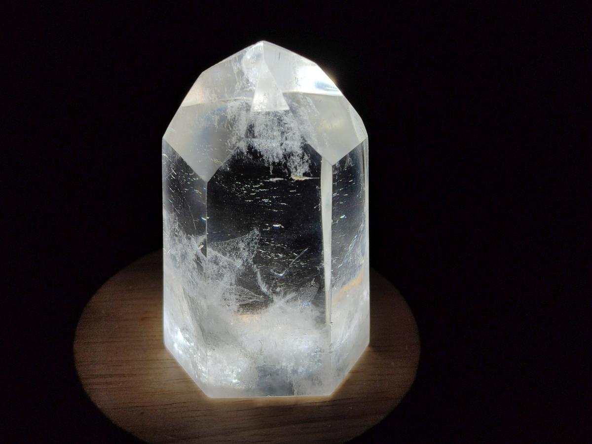Polished Clear and Smokey Quartz Crystals x 6 From Madagascar - Toprock Gemstones and Minerals 