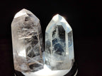 Polished Clear and Smokey Quartz Crystals x 6 From Madagascar - Toprock Gemstones and Minerals 