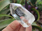 Polished Clear and Smokey Quartz Crystals x 6 From Madagascar - Toprock Gemstones and Minerals 
