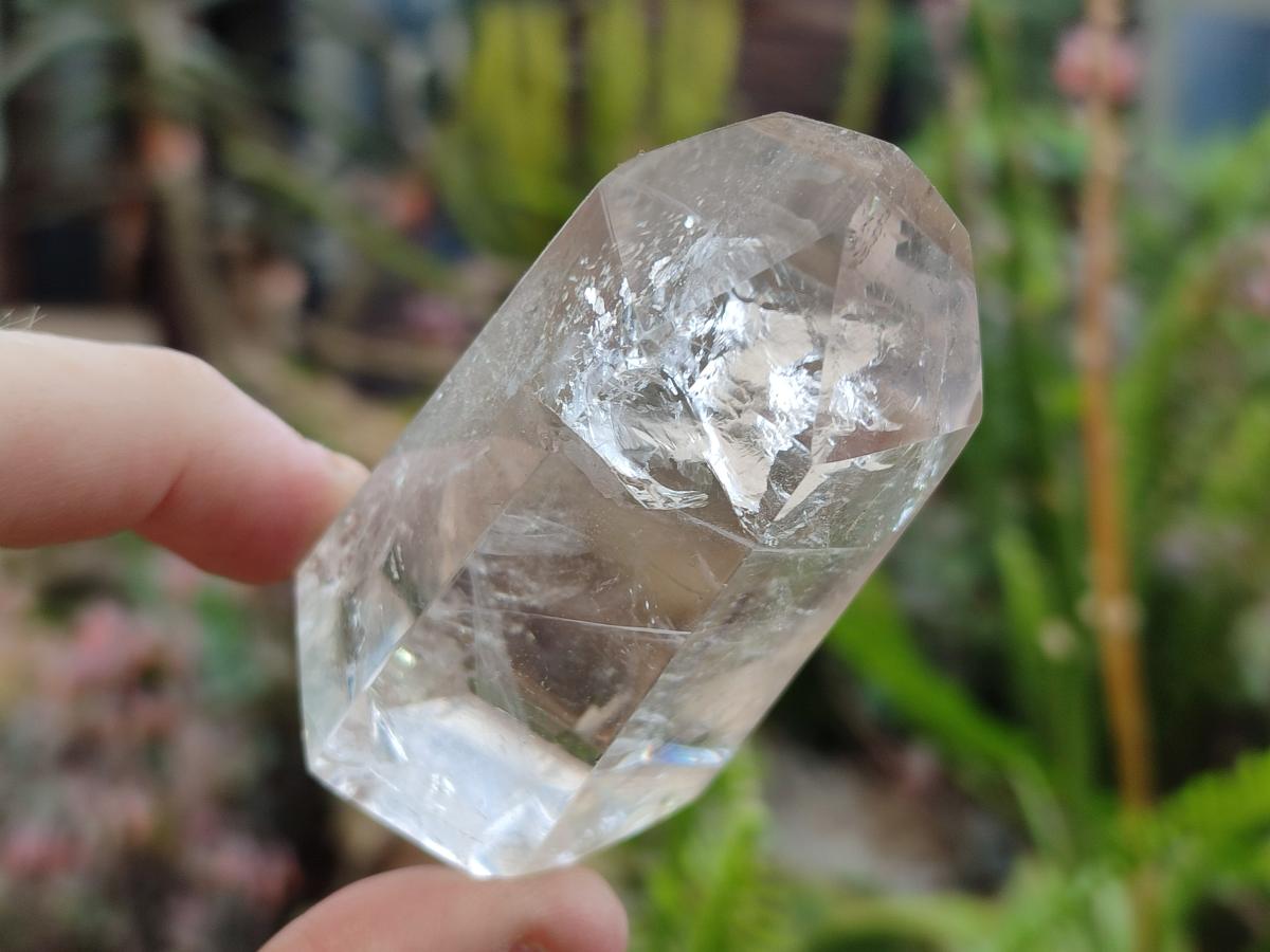 Polished Clear and Smokey Quartz Crystals x 6 From Madagascar - Toprock Gemstones and Minerals 
