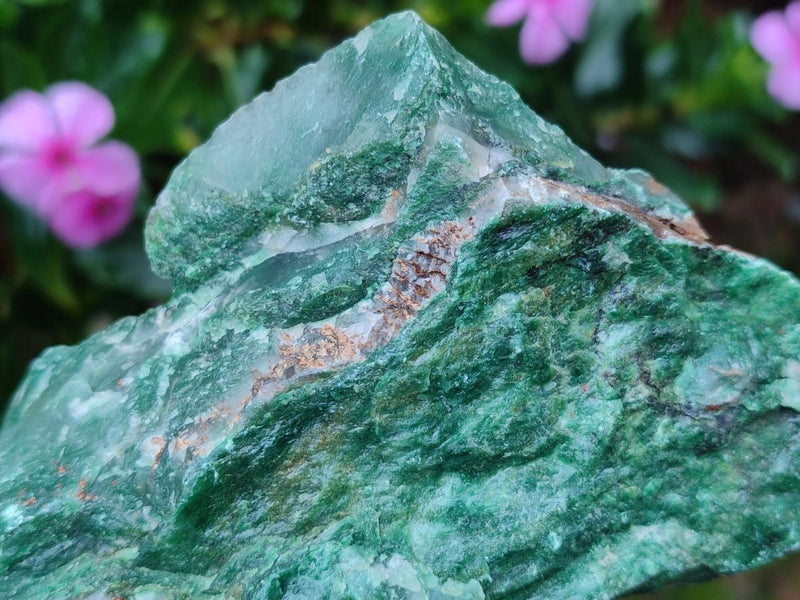 Natural Large Swazi Jade Cobbed Specimens x 6 From Swaziland - Toprock Gemstones and Minerals 