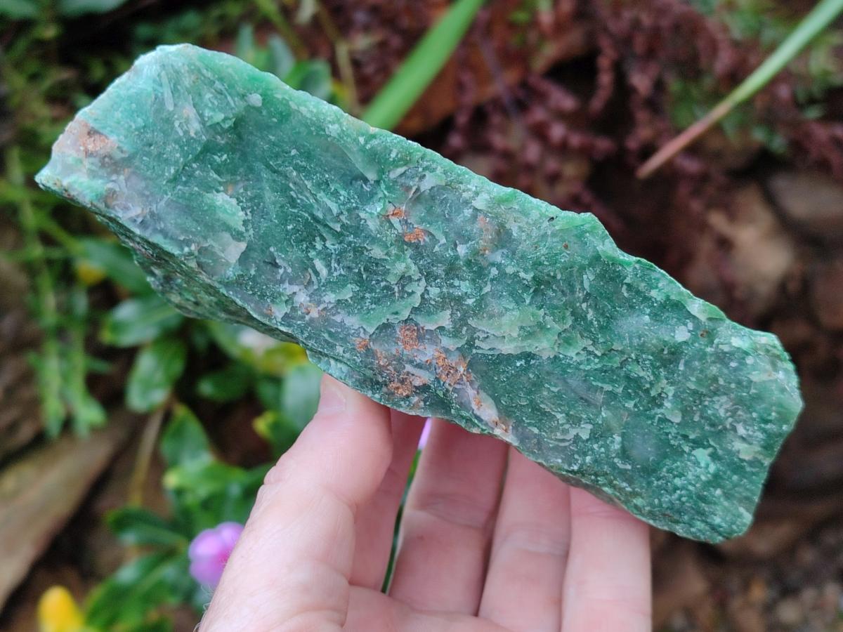 Natural Large Swazi Jade Cobbed Specimens x 6 From Swaziland - Toprock Gemstones and Minerals 