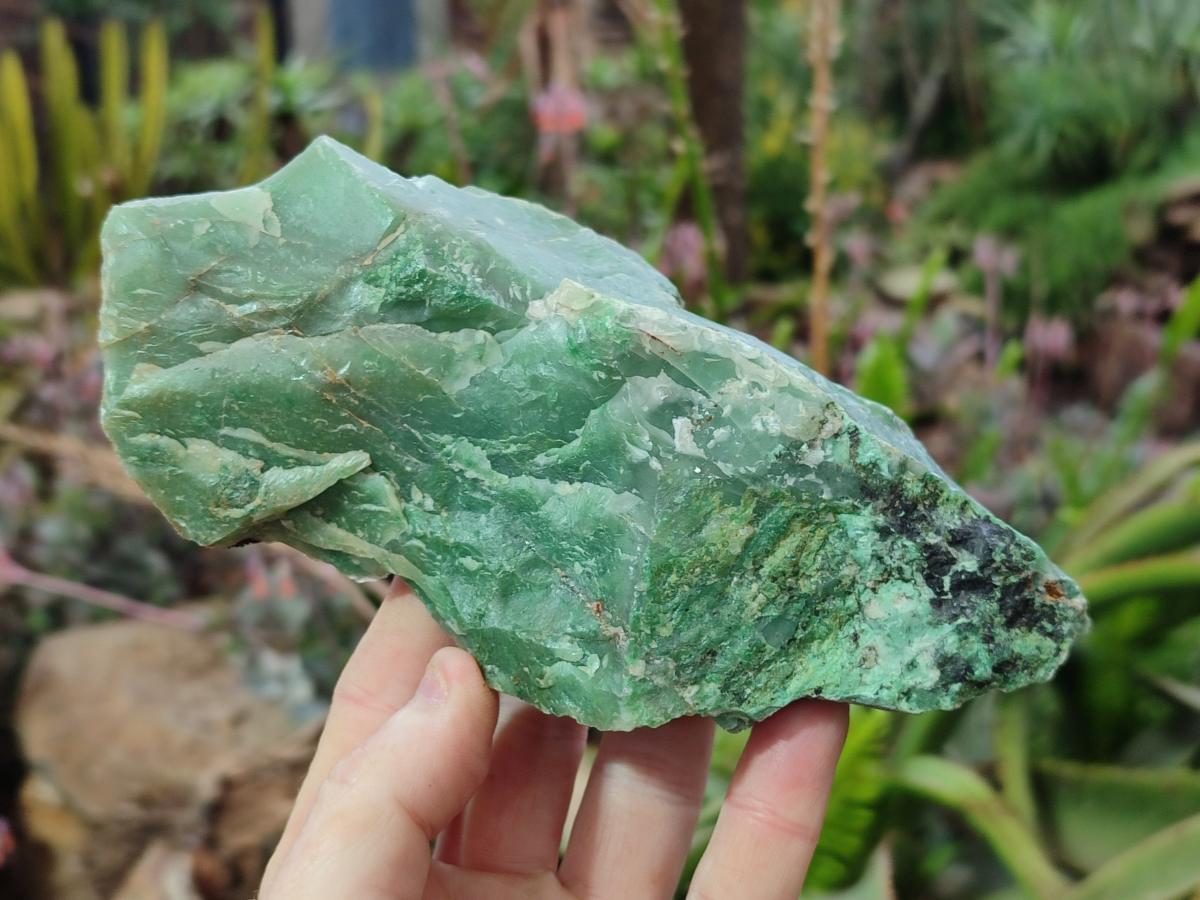 Natural Large Swazi Jade Cobbed Specimens x 6 From Swaziland - Toprock Gemstones and Minerals 