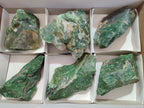 Natural Large Swazi Jade Cobbed Specimens x 6 From Swaziland - Toprock Gemstones and Minerals 
