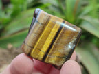 Polished Golden Tigers Eye Free Forms x 70 From Prieska, South Africa - Toprock Gemstones and Minerals 