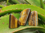 Polished Golden Tigers Eye Free Forms x 70 From Prieska, South Africa - Toprock Gemstones and Minerals 