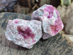 Natural Spherocobaltite Specimens x 6 From Mashamba West Mine, Congo - Toprock Gemstones and Minerals 