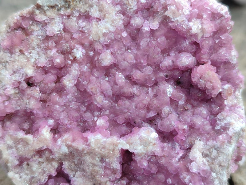 Natural Spherocobaltite Specimens x 6 From Mashamba West Mine, Congo - Toprock Gemstones and Minerals 