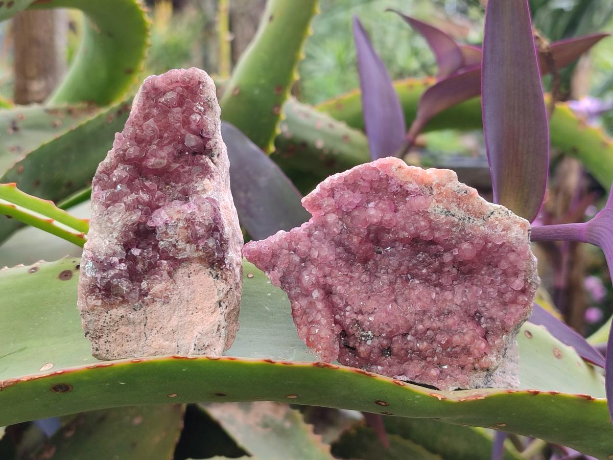 Natural Spherocobaltite Specimens x 6 From Mashamba West Mine, Congo - Toprock Gemstones and Minerals 