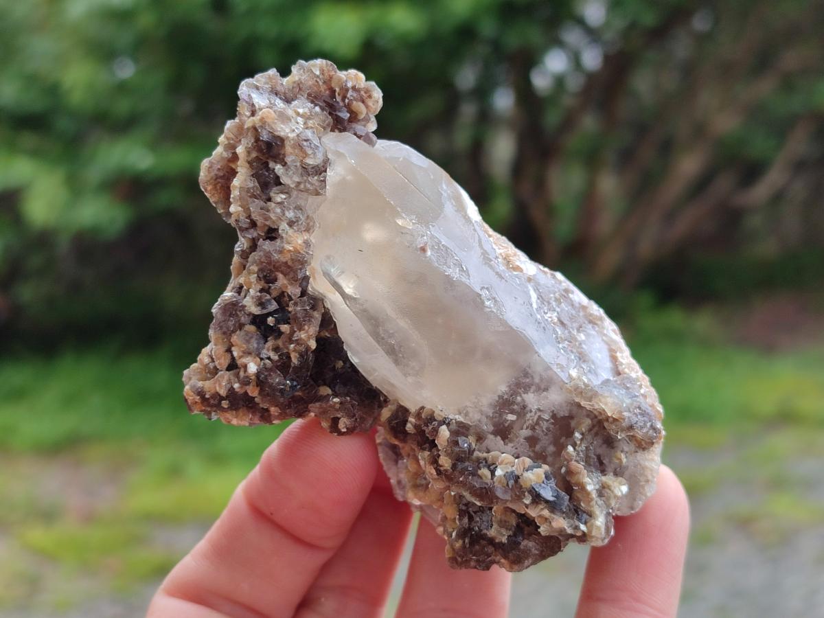 Natural Smokey Quartz Crystals and Clusters with Associated Minerals x 18 From Erongo, Namibia - Toprock Gemstones and Minerals 