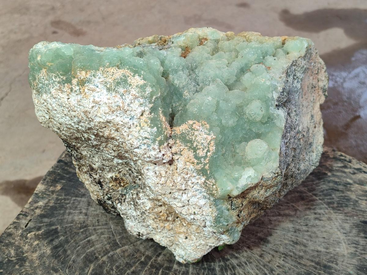 Natural XXL Green Prehnite Specimen x 1 From Viljoensdrift, Namibia - Toprock Gemstones and Minerals 
