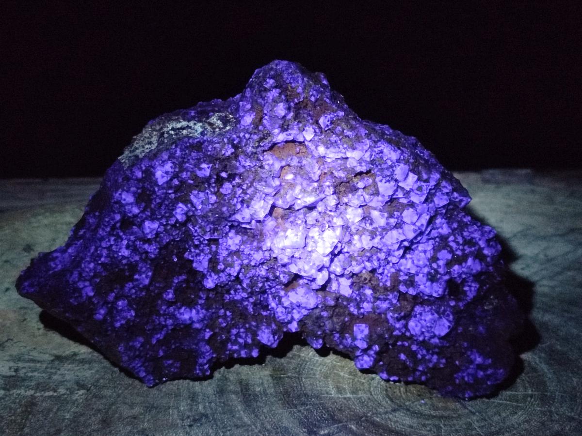 Natural Large Green-Blue Cubic Fluorite Specimen x 1 From Erongo, Namibia - Toprock Gemstones and Minerals 
