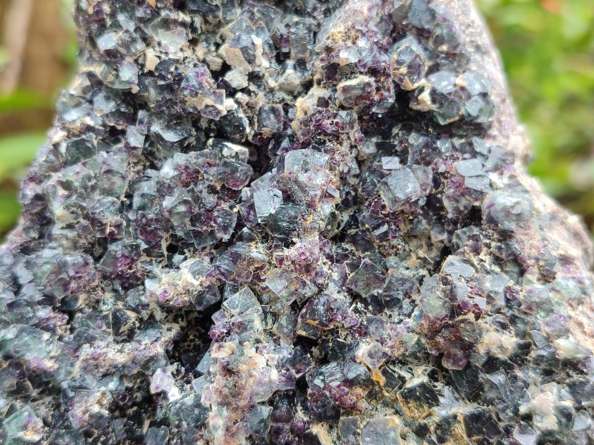 Natural Large Green-Blue Cubic Fluorite Specimen x 1 From Erongo, Namibia - Toprock Gemstones and Minerals 