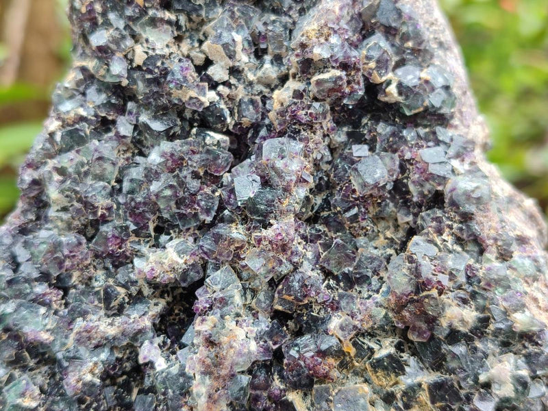 Natural Large Green-Blue Cubic Fluorite Specimen x 1 From Erongo, Namibia - Toprock Gemstones and Minerals 