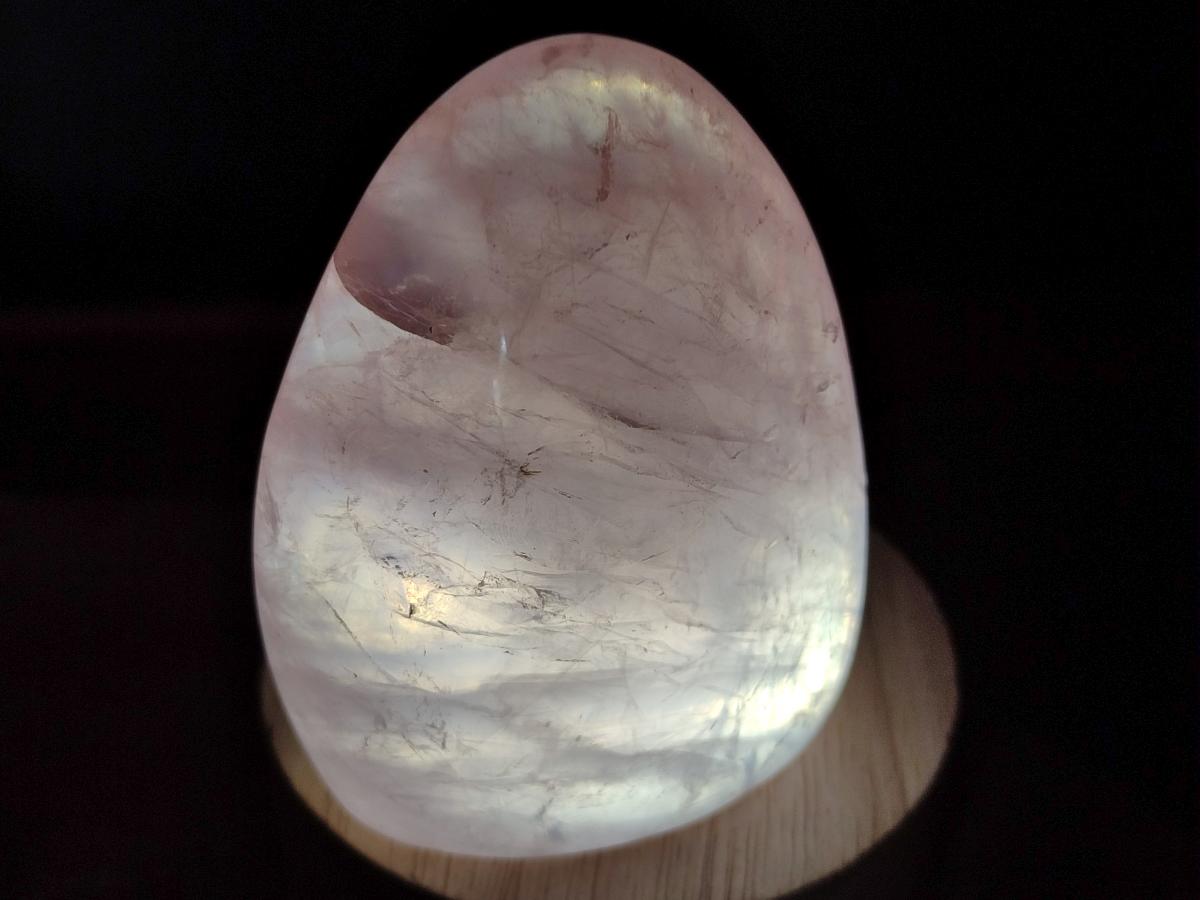 Polished Gemmy Rose Quartz Standing Display Pieces x 7 From Madagascar - Toprock Gemstones and Minerals 