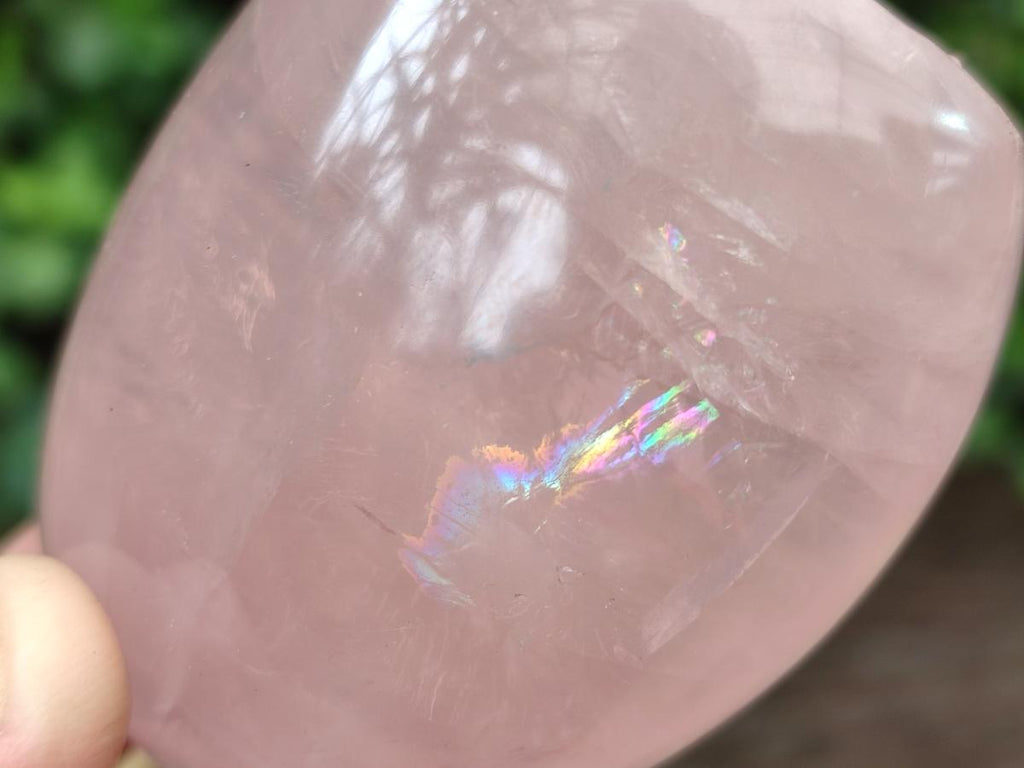 Polished Gemmy Rose Quartz Standing Display Pieces x 7 From Madagascar - Toprock Gemstones and Minerals 